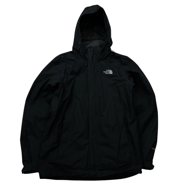 North Face 2 In 1 Black Triclimate Hyvent Jacket - Small