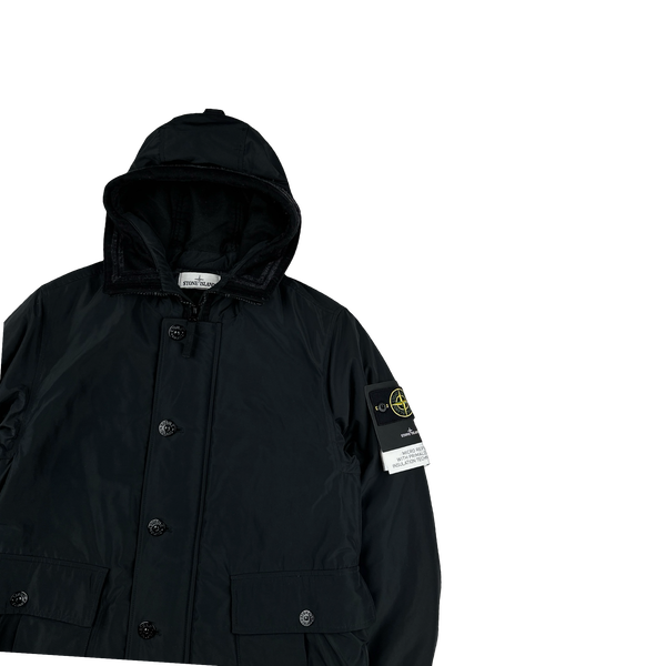 Stone Island 2019 Black Micro Reps Primaloft Jacket - Small