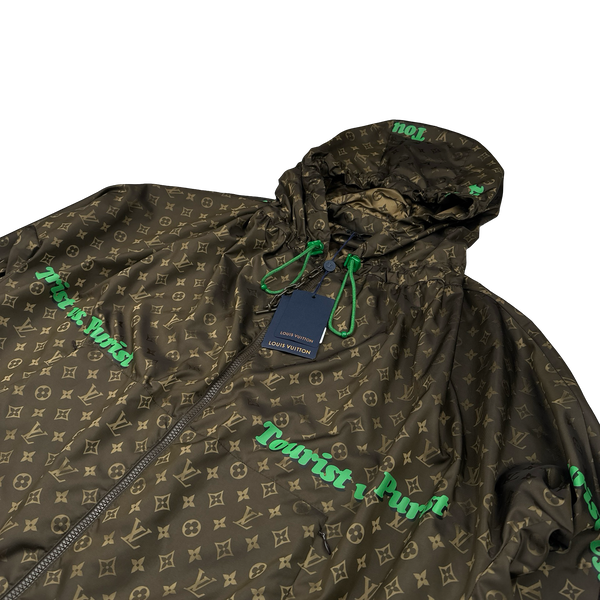 Louis Vuitton 2021 Monogram Nylon Tourist Vs Pursuit Windbreaker - XL