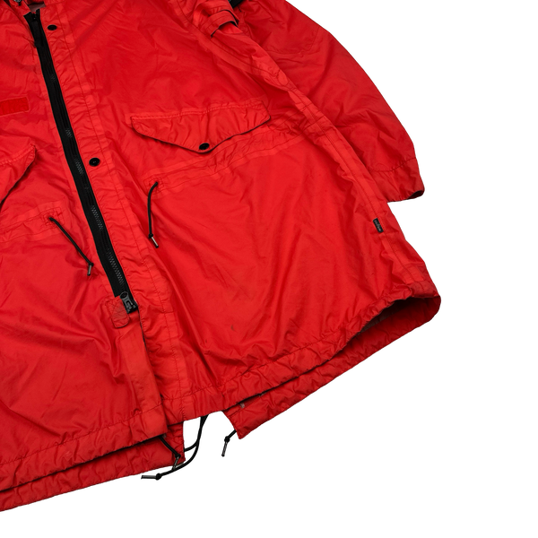 Stone Island 2015 Red Shadow Project Pulver R 3L Fishtail Parka
