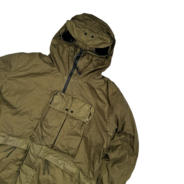 CP Company x Adidas Khaki Explorer Chrome Goggle Jacket - Large