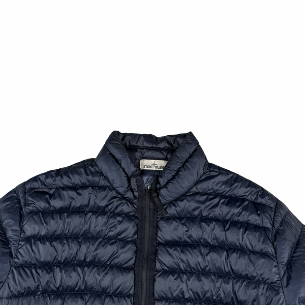 Stone Island 2014 Navy Garment Dyed Down Jacket - 3XL