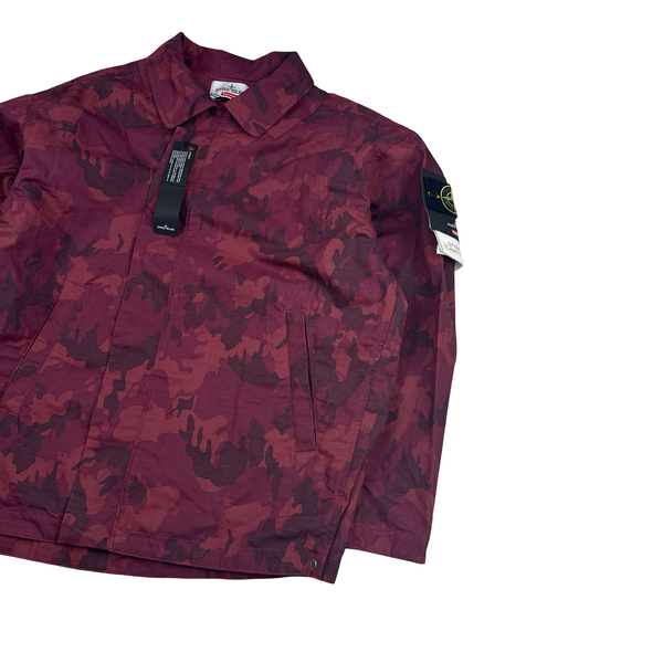 Supreme X Stone Island Reactive Ice Camo Ripstop Jacket - Large