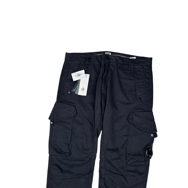 CP Company Navy Ergonomic Fit Cargo Trousers -  38"