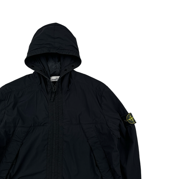 Stone Island 2019 Black Comfort Tech Composite Jacket - Medium