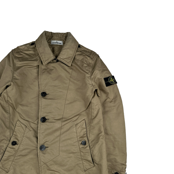 Stone Island 2013 Camel Quilted David TC Field Jacket - Medium