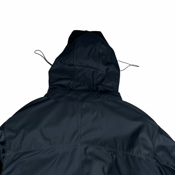 Stone Island Vintage 1996 Navy 3 In 1 Green Edged Dutch Rope Nylam Jacket - XL