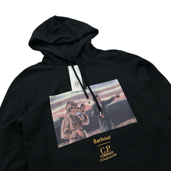 CP Company x Barbour 50th Anniversary Hoodie - XS
