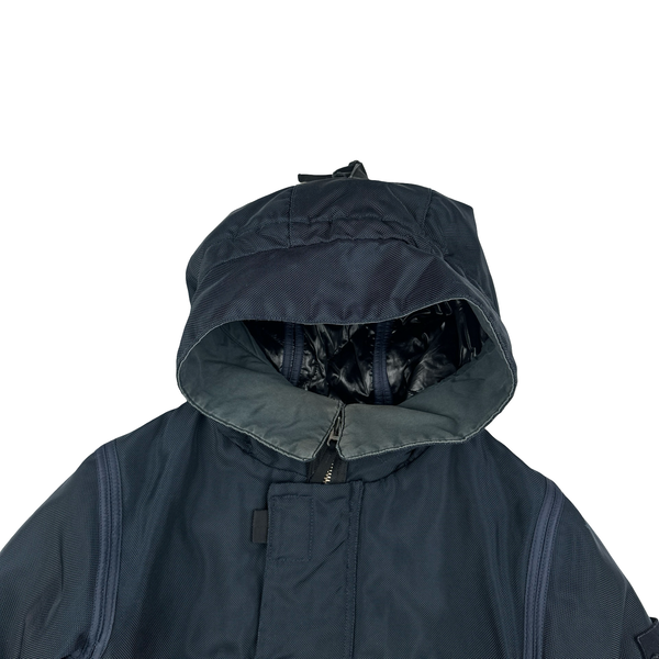 Stone Island 2010 Oxford Navy Nylon Jacket - Small