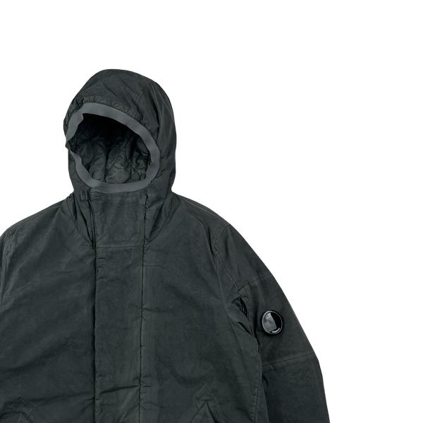 CP Company Grey Nycra Lens Viewer Hooded Jacket - Medium – Mat's