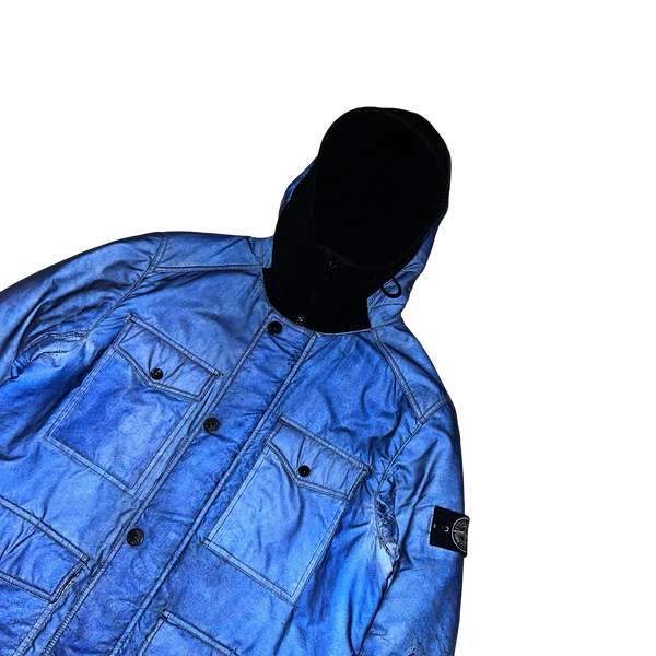 Stone Island Reflex Mat Reflective Multipocket Parka Jacket - XL