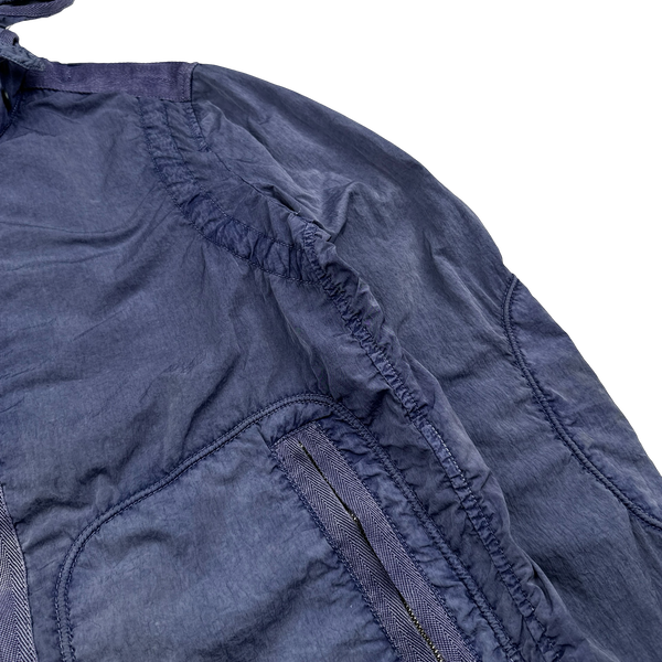 CP Company Purple Chrome Shimmer Goggle Jacket - Large