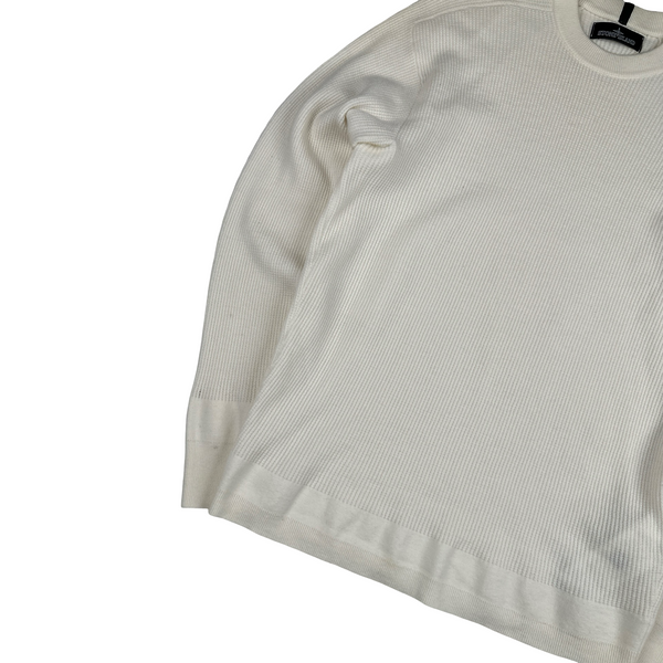 Stone Island 2021 Cream Shadow Project Waffle Knit - XL