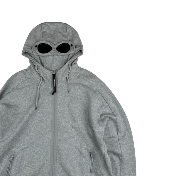 CP Company Goggle Hoodie Light Grey - XXL