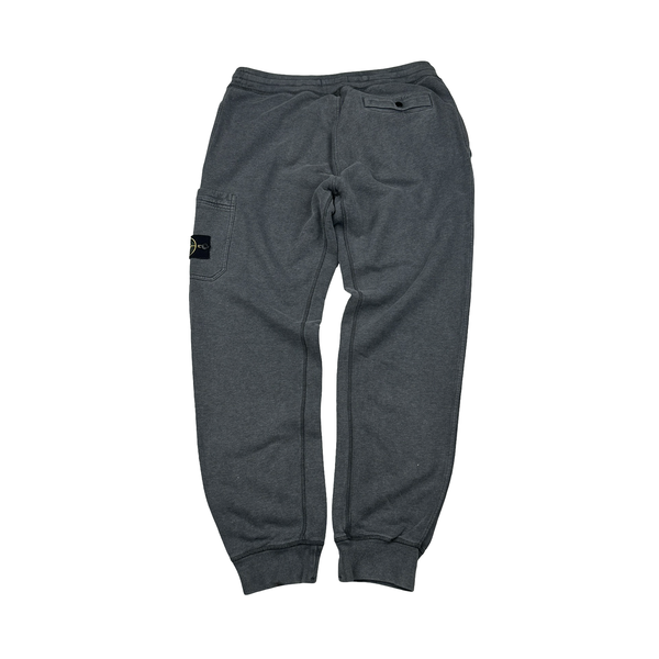 Stone Island Grey Cotton Cargo Trousers - XL