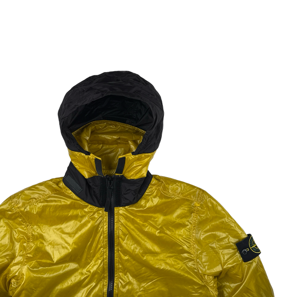 Stone Island 2018 Yellow Pertex Quantum Primaloft Jacket - Medium