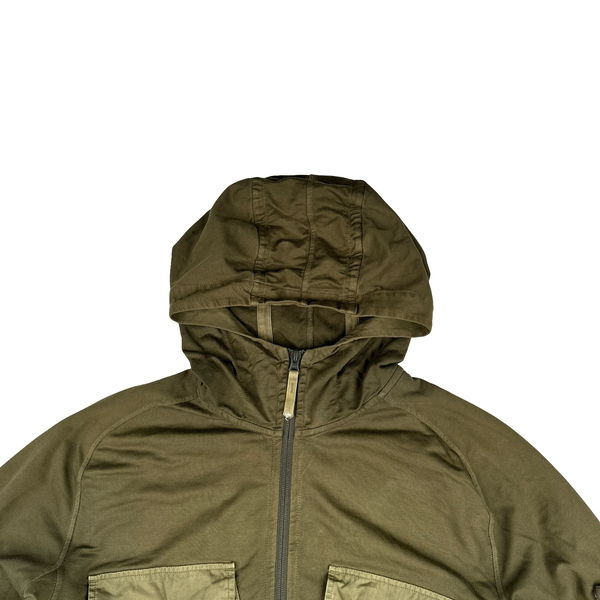 Stone Island 2020 Khaki Ghost Smock Pullover Jumper - Medium