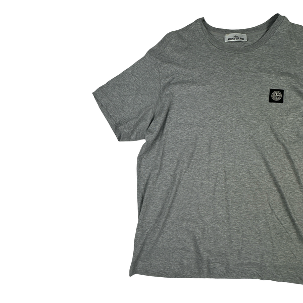 Stone Island 2022 Grey Cotton T Shirt - XXL