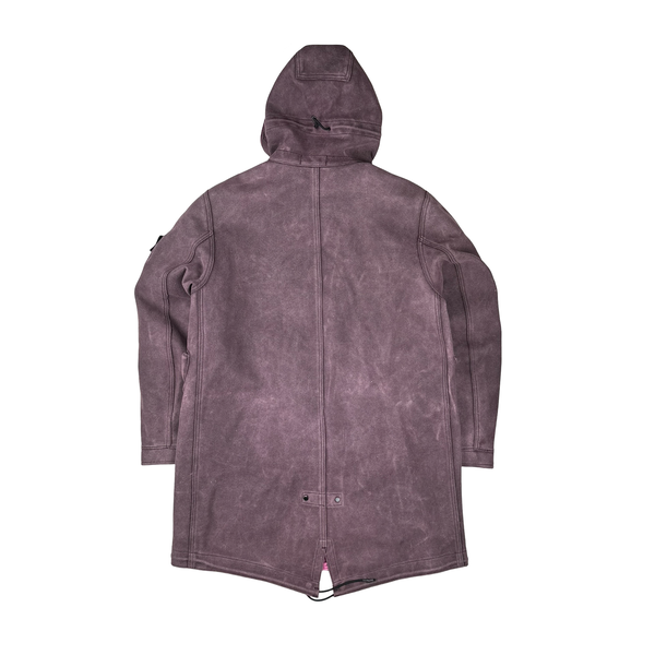 Stone Island 2018 Man Made Suede 4 In 1 Jacket - Large