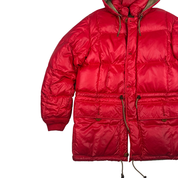 Ralph Lauren Red Down Filled Arctic Jacket - Small