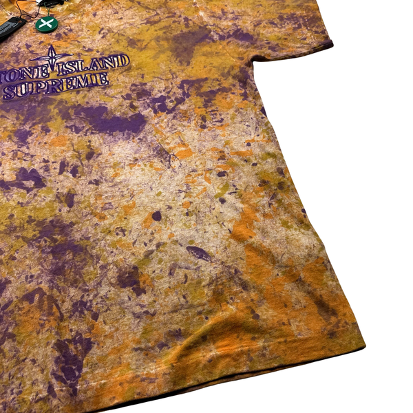 Stone Island x Supreme 2020 Paintball T Shirt - Medium