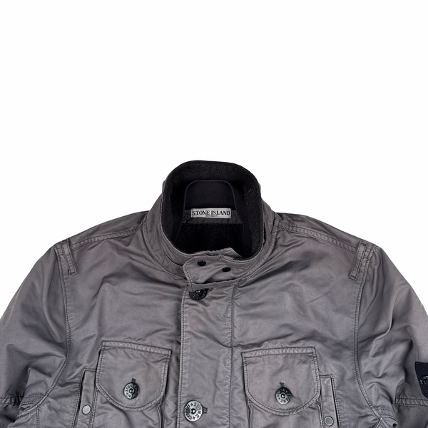 Stone Island 2010 Grey David TC Multi Pocket Field Jacket - Medium