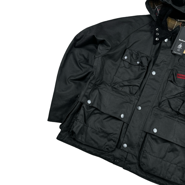 CP Company x Barbour Multi Pocket 500 Mille Waxed Jacket - Large