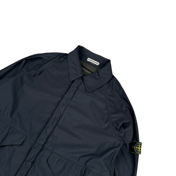 Stone Island 1997 Vintage Navy Nylam Jacket - Large