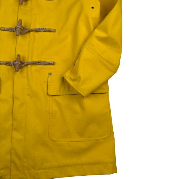 Ralph Lauren Waterproof Yellow Rain Jacket - Medium