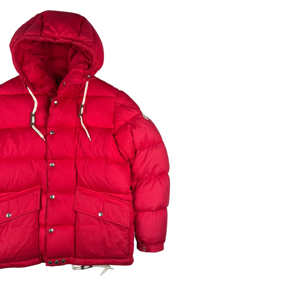 Moncler Norme Afnor Red Down Filled Jacket - Large