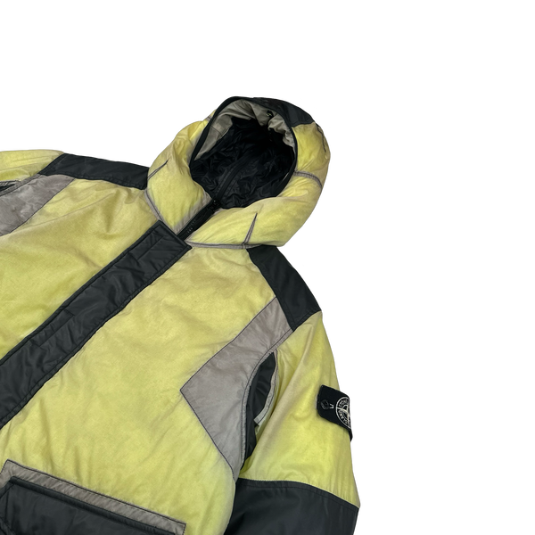 Stone Island 2016 Resin-T Shell Down Puffer Ice Jacket - Large
