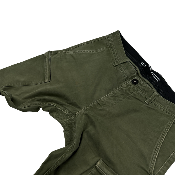 Stone Island 2017 Green Skinny Fit Cargo Trousers - 32"