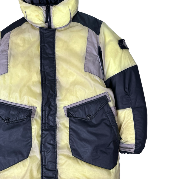 Stone Island 2016 Resin-T Shell Down Puffer Ice Jacket - Medium