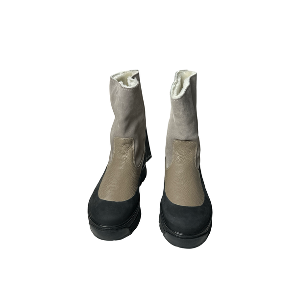 Stone Island Brown Diemme Leather Suede Boots - UK 9