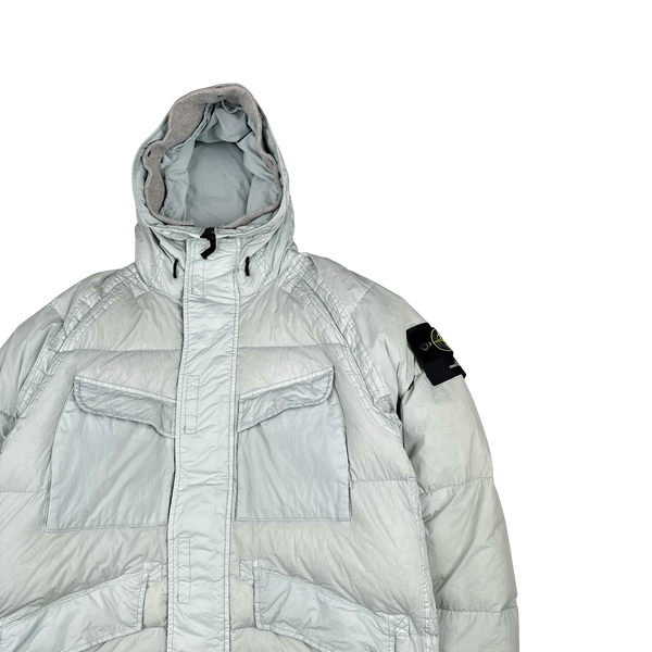 Stone Island 2022 Garment Dyed Crinkle Reps R-NY Down TC Puffer