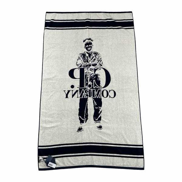 CP Company Spellout Navy Beach Towel