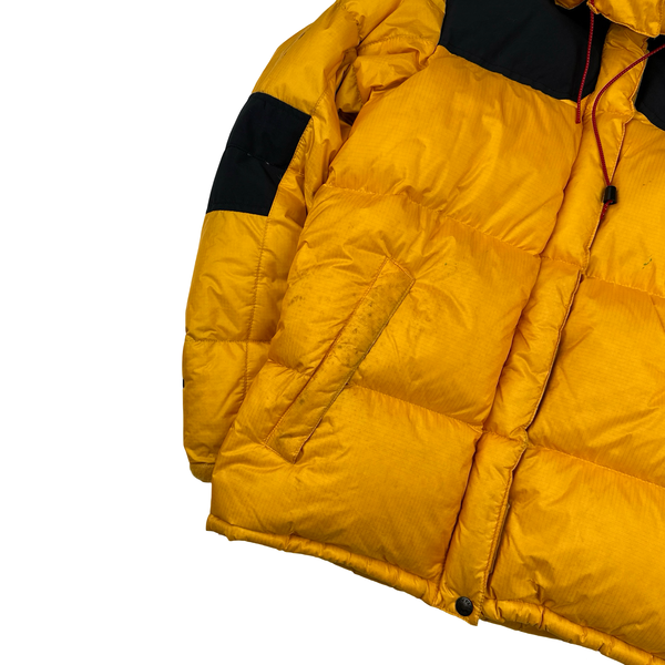 North Face Yellow Summit Series Baltoro 700 Fill Puffer Jacket - XS