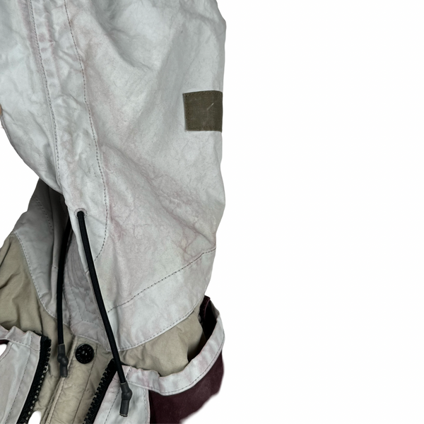 Stone Island 2019 Tela Placcata Bicolore Hooded Jacket - Small