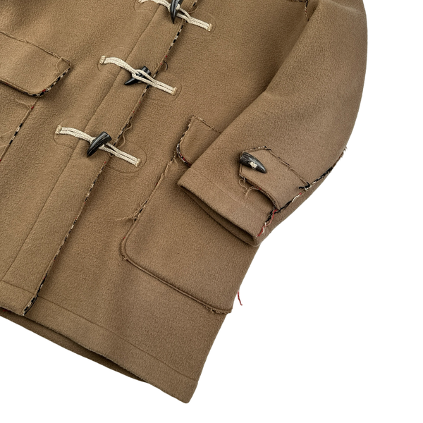 Burberry Lana Wool Duffle Coat - Large