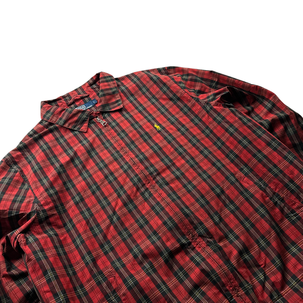 Ralph Lauren Plaid Harrington Jacket - Large