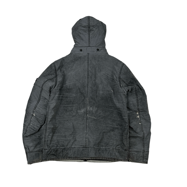 Stone Island Liquid Reflective 2011 Fleece Lined Jacket - Medium