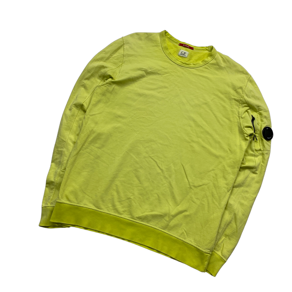 CP Company Yellow Crewneck Sweatshirt - XL