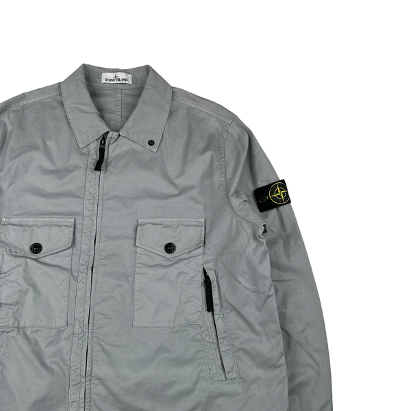 Stone Island 2021 Grey Thick Cotton Jacket - XL