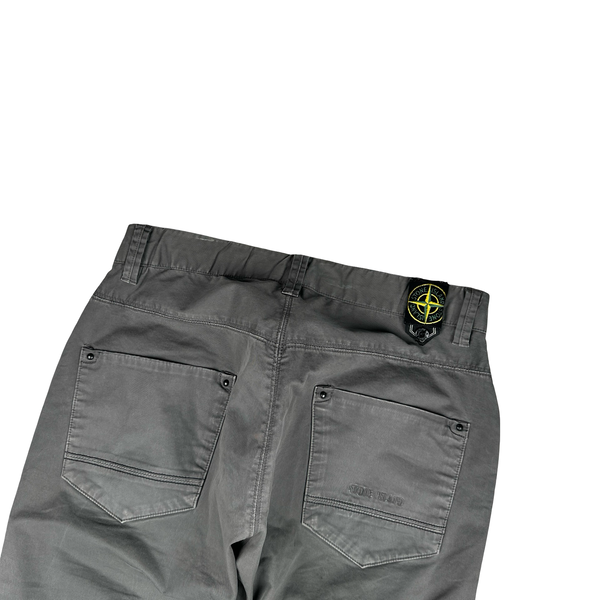 Stone Island 2009 Relaxed Fit Grey Cotton Trousers - 29"