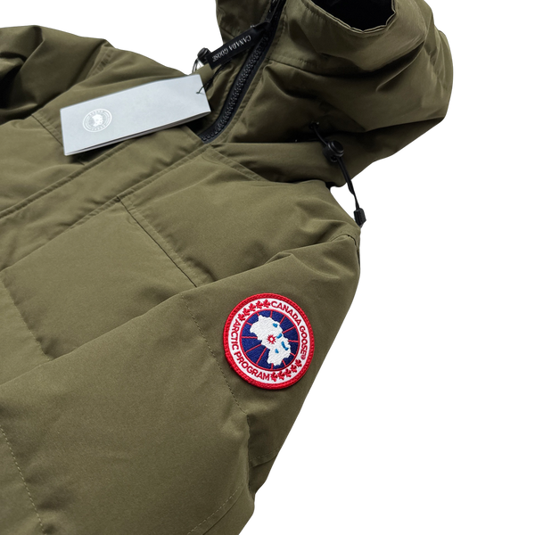 Canada Goose Khaki Green MacMilian Parka Jacket - Small
