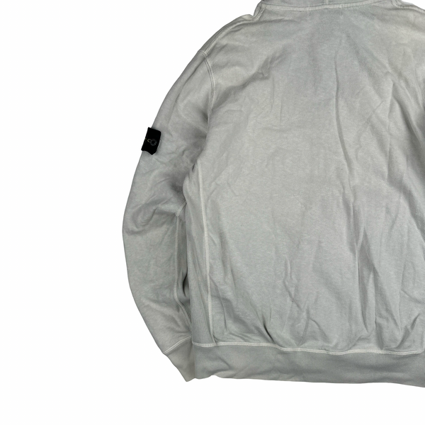 Stone Island 2014 White Zipped Hoodie - XL