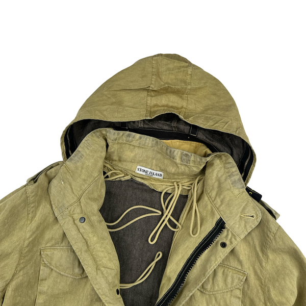 Stone Island 2006 Vintage Cotton Long Jacket - XXL