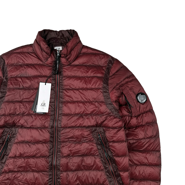 CP Company Wine DD Shell Puffer Jacket - XL