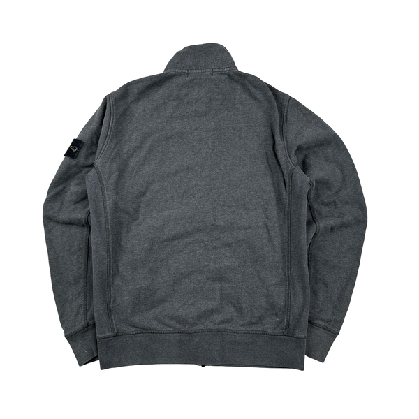 Stone Island 2015 Grey Zipped Jumper - Large