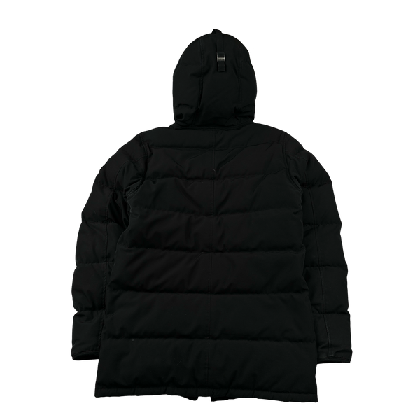 Canada Goose Black Premium Down Carson Coyote Fur Parka Jacket - Medium